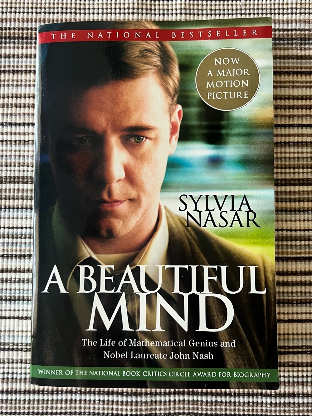 Paperback Book ~ A Beautiful Mind - Biography of John Nash By: Sylvia Nasar